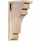 Ekena Millwork Mediterranean Smooth Corbel w/Backplate, Douglas Fir, 5 1/2"W x 10"D x 18"H COR06X10X18MED01SDF - alternate 1